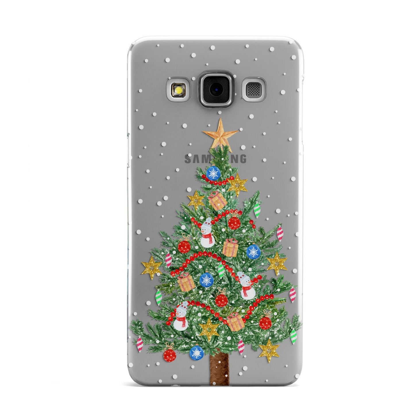 Sparkling Christmas Tree Samsung Galaxy A3 Case