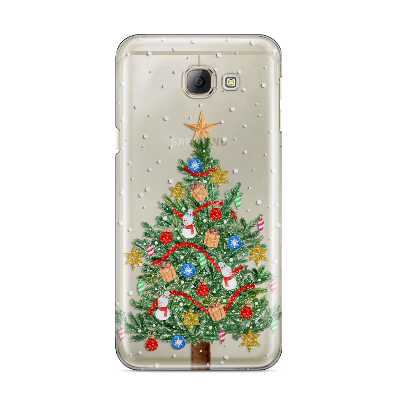 Sparkling Christmas Tree Samsung Galaxy A8 2016 Case