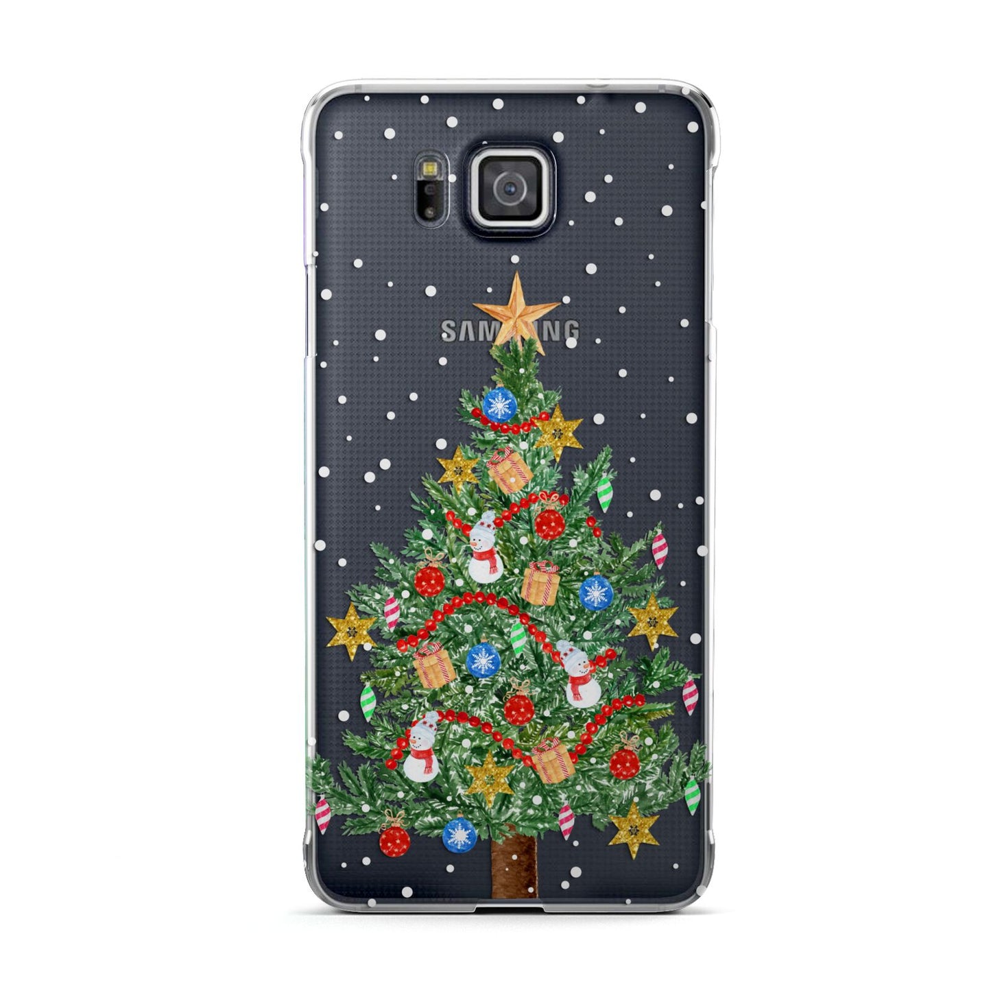 Sparkling Christmas Tree Samsung Galaxy Alpha Case