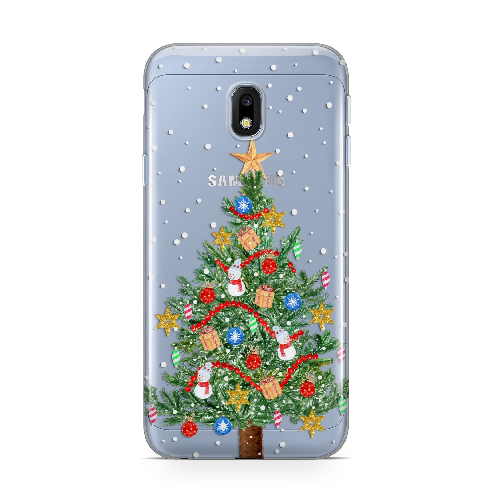 Sparkling Christmas Tree Samsung Galaxy J3 2017 Case