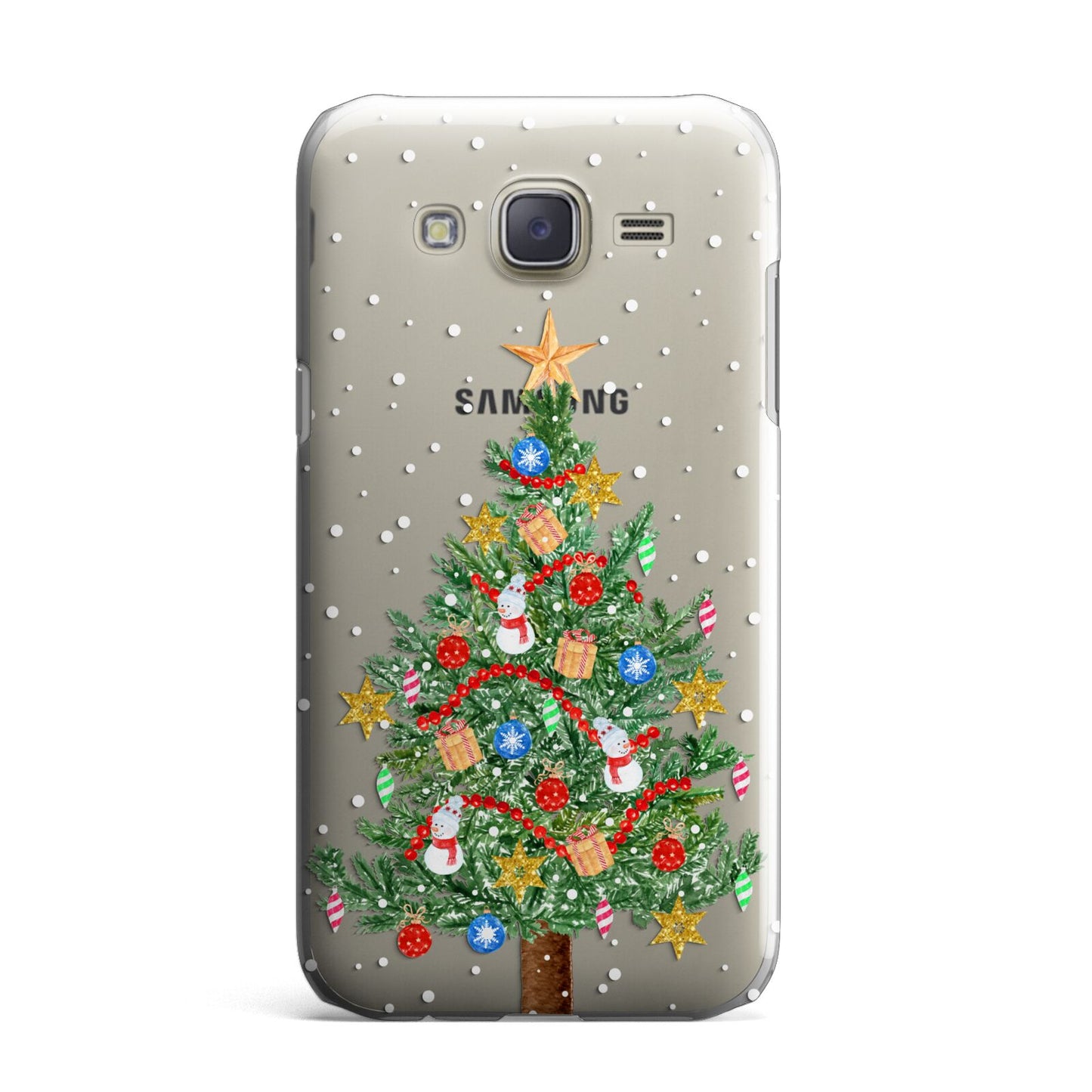 Sparkling Christmas Tree Samsung Galaxy J7 Case