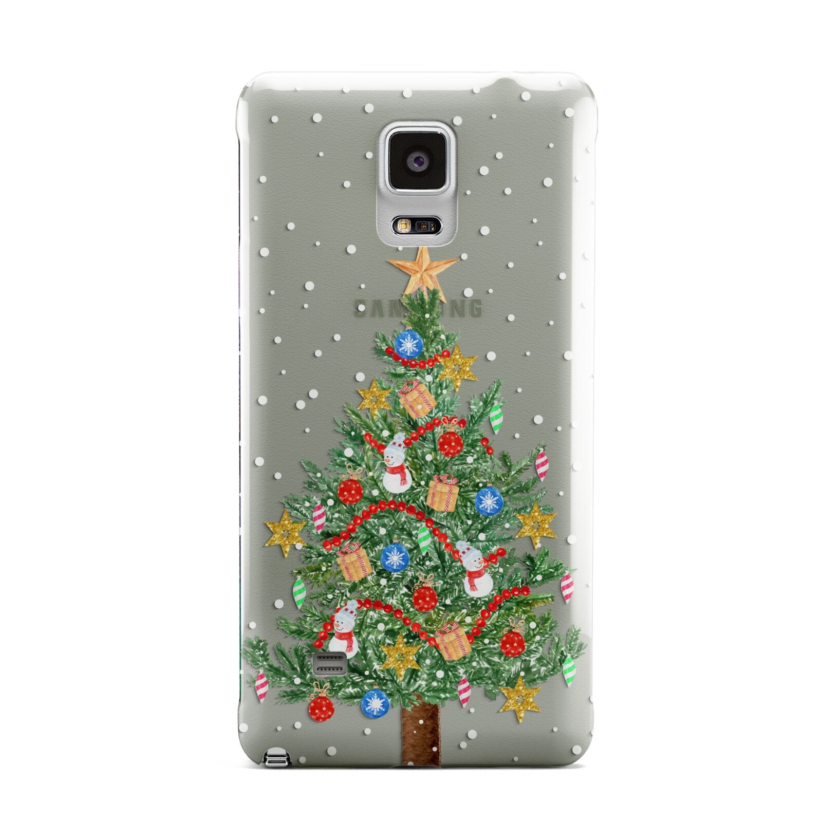 Sparkling Christmas Tree Samsung Galaxy Note 4 Case