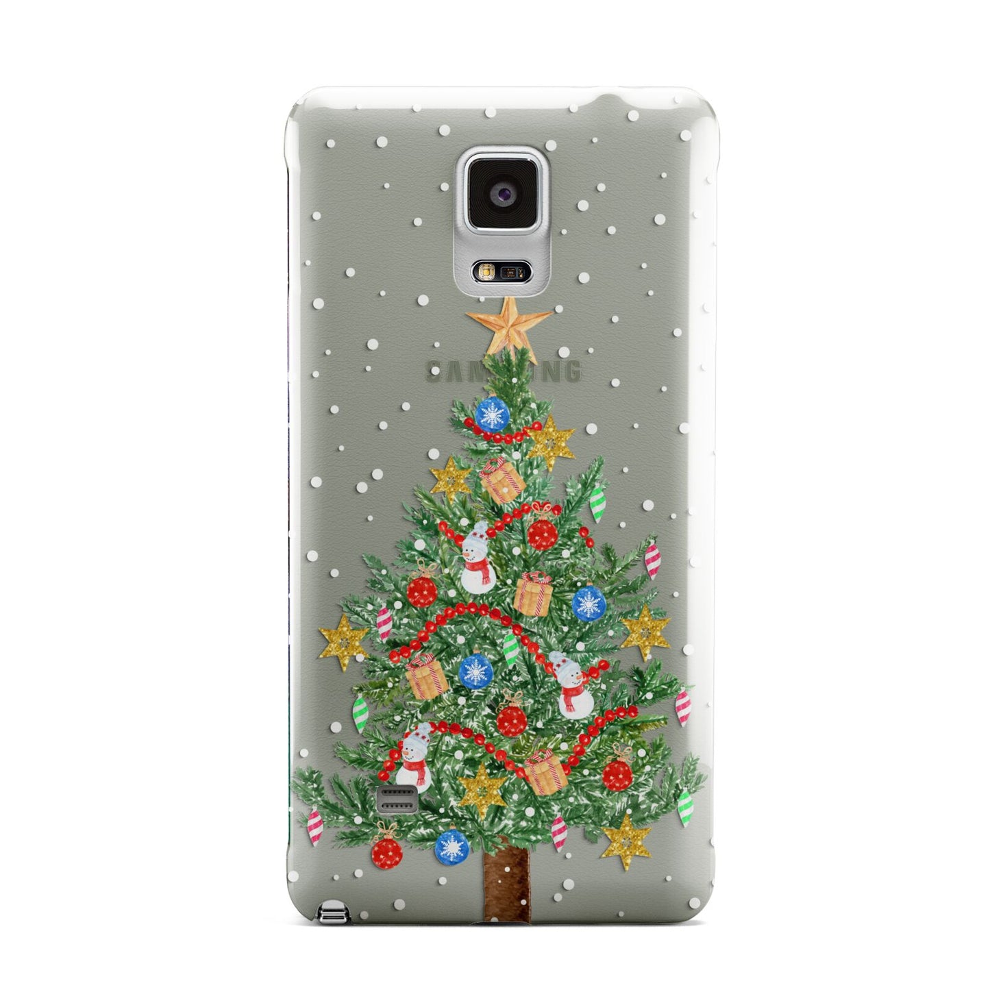 Sparkling Christmas Tree Samsung Galaxy Note 4 Case