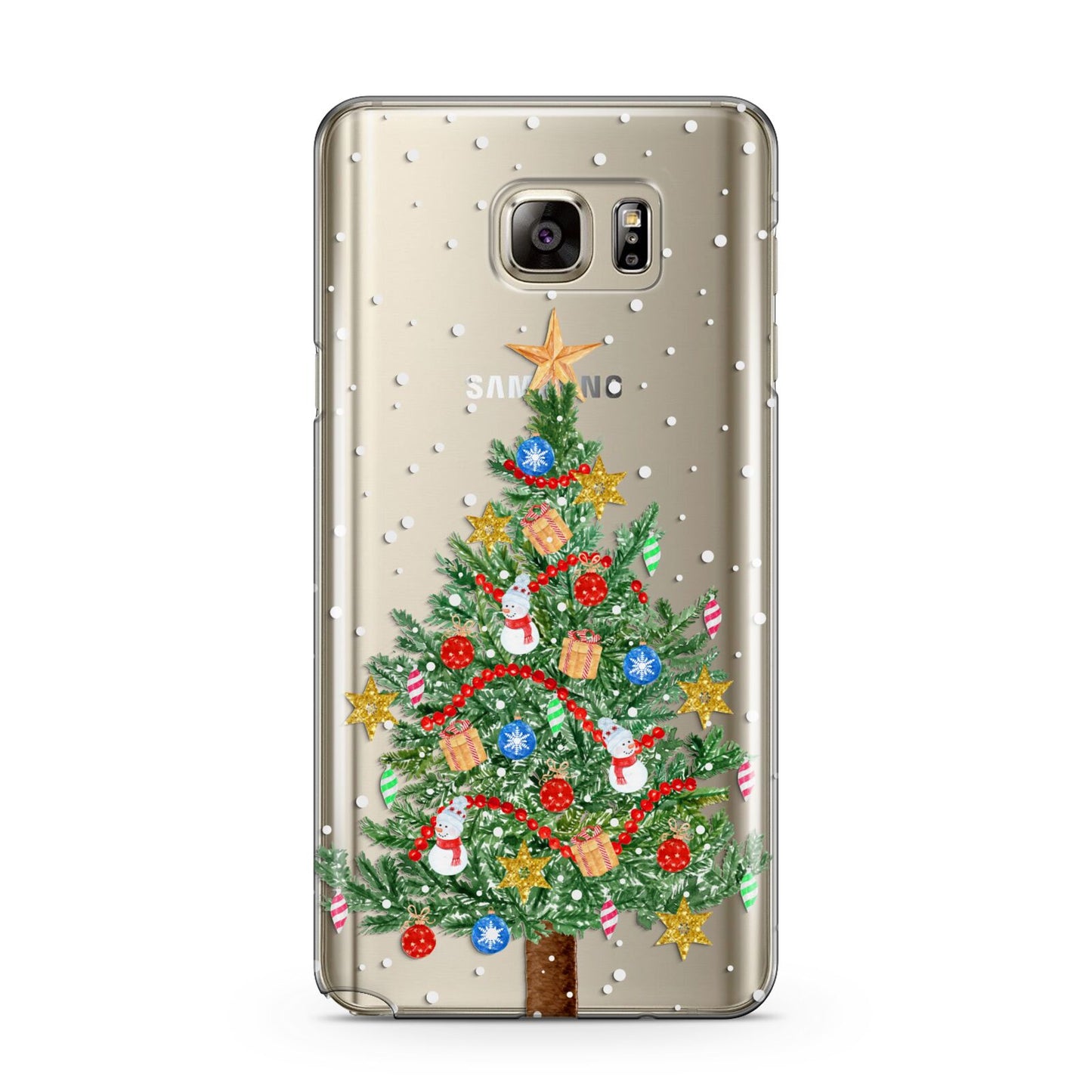 Sparkling Christmas Tree Samsung Galaxy Note 5 Case