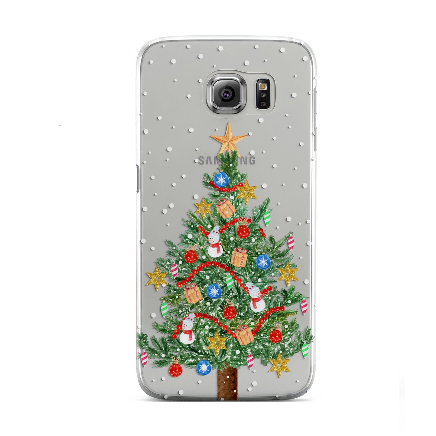 Sparkling Christmas Tree Samsung Galaxy S6 Case