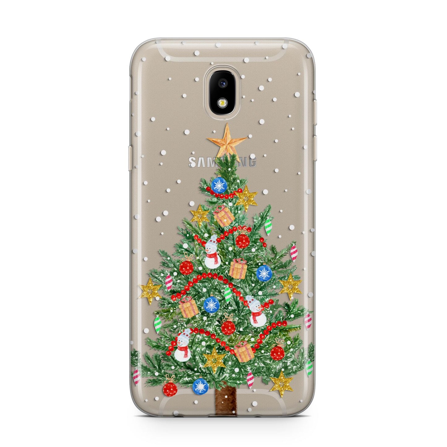 Sparkling Christmas Tree Samsung J5 2017 Case