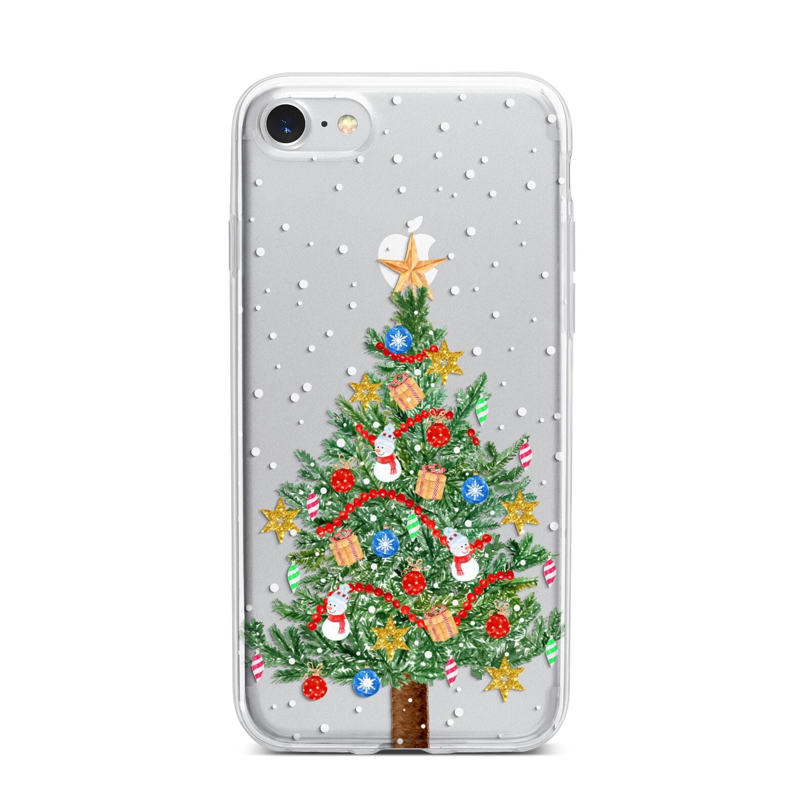 Sparkling Christmas Tree iPhone Case