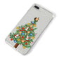 Sparkling Christmas Tree iPhone 8 Plus Bumper Case on Silver iPhone Alternative Image