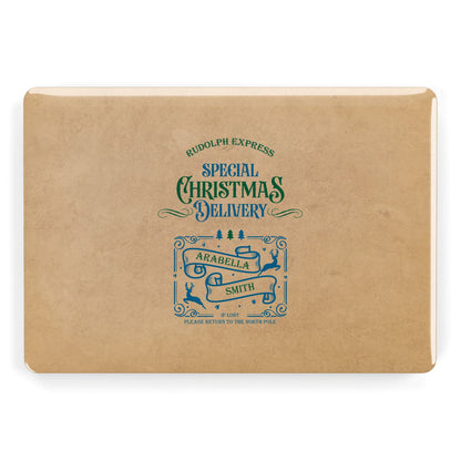 Special Christmas Delivery Personalised Apple MacBook Case