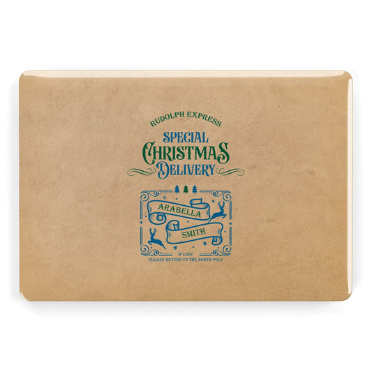 Special Christmas Delivery Personalised Apple MacBook Case