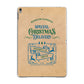 Special Christmas Delivery Personalised Apple iPad Grey Case