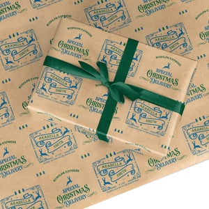 Special Christmas Delivery Personalised Wrapping Paper