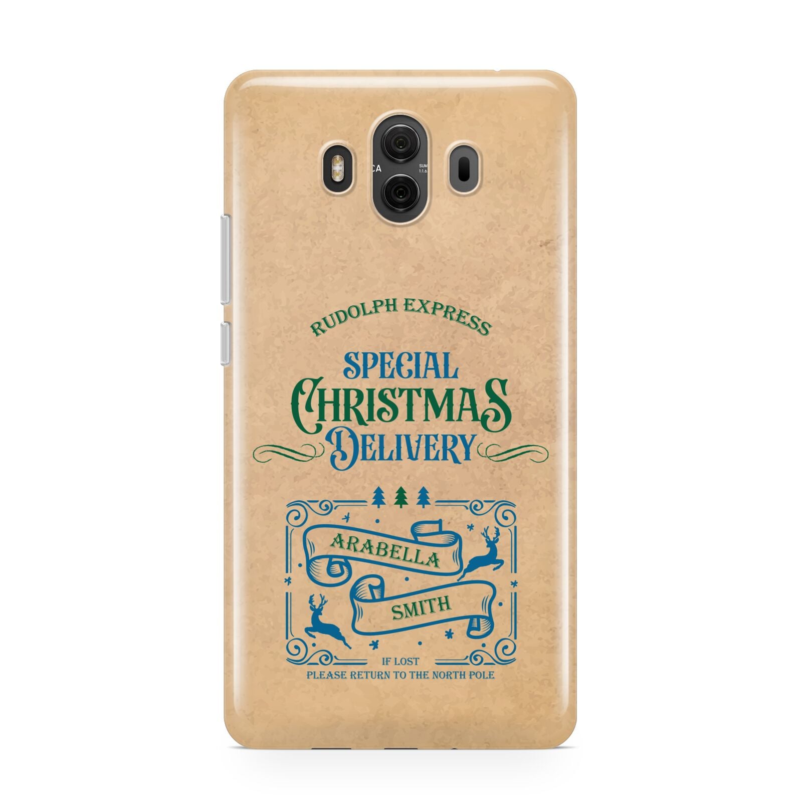 Special Christmas Delivery Personalised Huawei Mate 10 Protective Phone Case