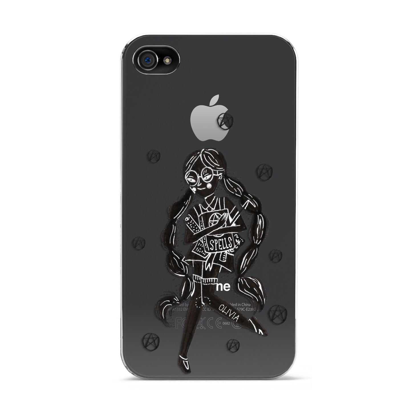 Spells Girl Halloween Personalised Apple iPhone 4s Case