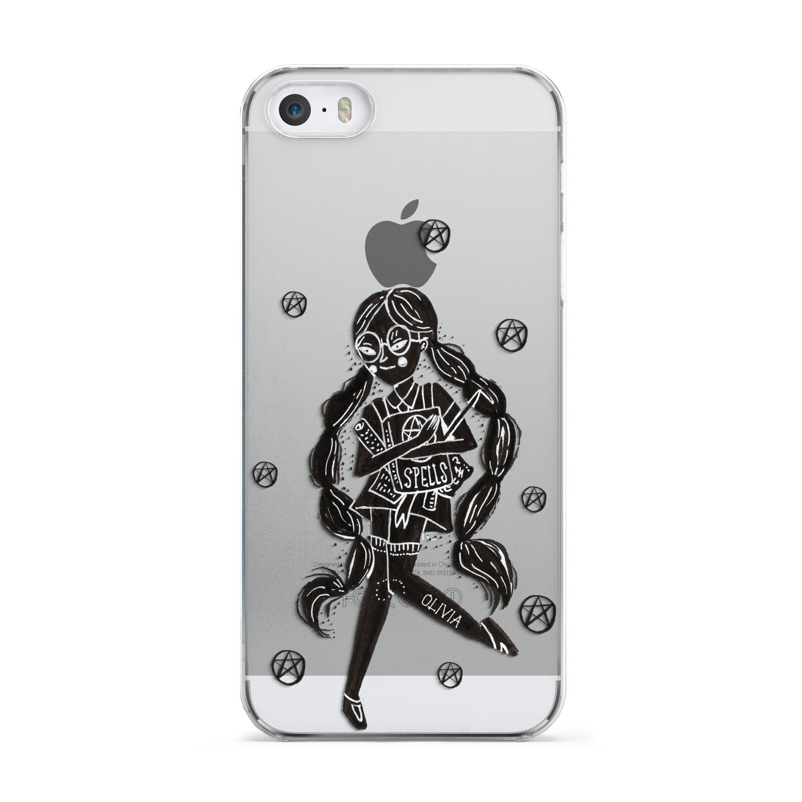 Spells Girl Halloween Personalised Apple iPhone 5 Case