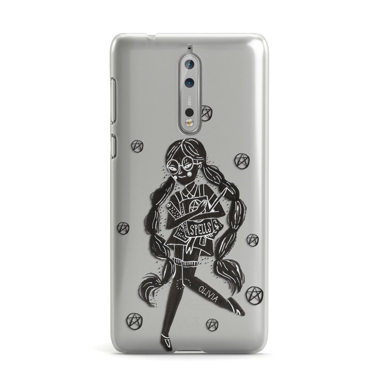 Spells Girl Halloween Personalised Nokia Case