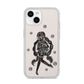Spells Girl Halloween Personalised iPhone 14 Clear Tough Case Starlight