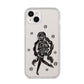 Spells Girl Halloween Personalised iPhone 14 Plus Clear Tough Case Starlight
