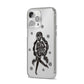 Spells Girl Halloween Personalised iPhone 14 Pro Max Clear Tough Case Silver Angled Image