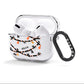 Spider Halloween AirPods Clear Case 3rd Gen Side Image