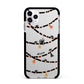 Spider Halloween Apple iPhone 11 Pro Max in Silver with Black Impact Case