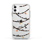 Spider Halloween Apple iPhone 11 in White with White Impact Case