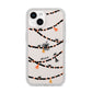 Spider Halloween iPhone 14 Clear Tough Case Starlight