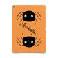 Spider Orange Personalised Apple iPad Gold Case