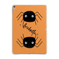 Spider Orange Personalised Apple iPad Rose Gold Case