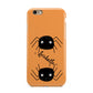 Spider Orange Personalised Apple iPhone 6 3D Tough Case
