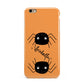 Spider Orange Personalised Apple iPhone 6 Plus 3D Tough Case