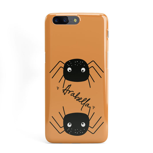 Spider Orange Personalised OnePlus Case