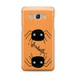 Spider Orange Personalised Samsung Galaxy J5 2016 Case