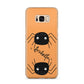Spider Orange Personalised Samsung Galaxy S8 Plus Case