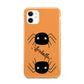 Spider Orange Personalised iPhone 11 3D Tough Case