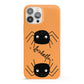 Spider Orange Personalised iPhone 13 Pro Max Full Wrap 3D Snap Case