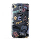 Spooky Blue Illustrations and Catchphrases Samsung Galaxy S5 Mini Case