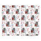Spooky Coffin Ghosts Personalised Wrapping Paper Alternative