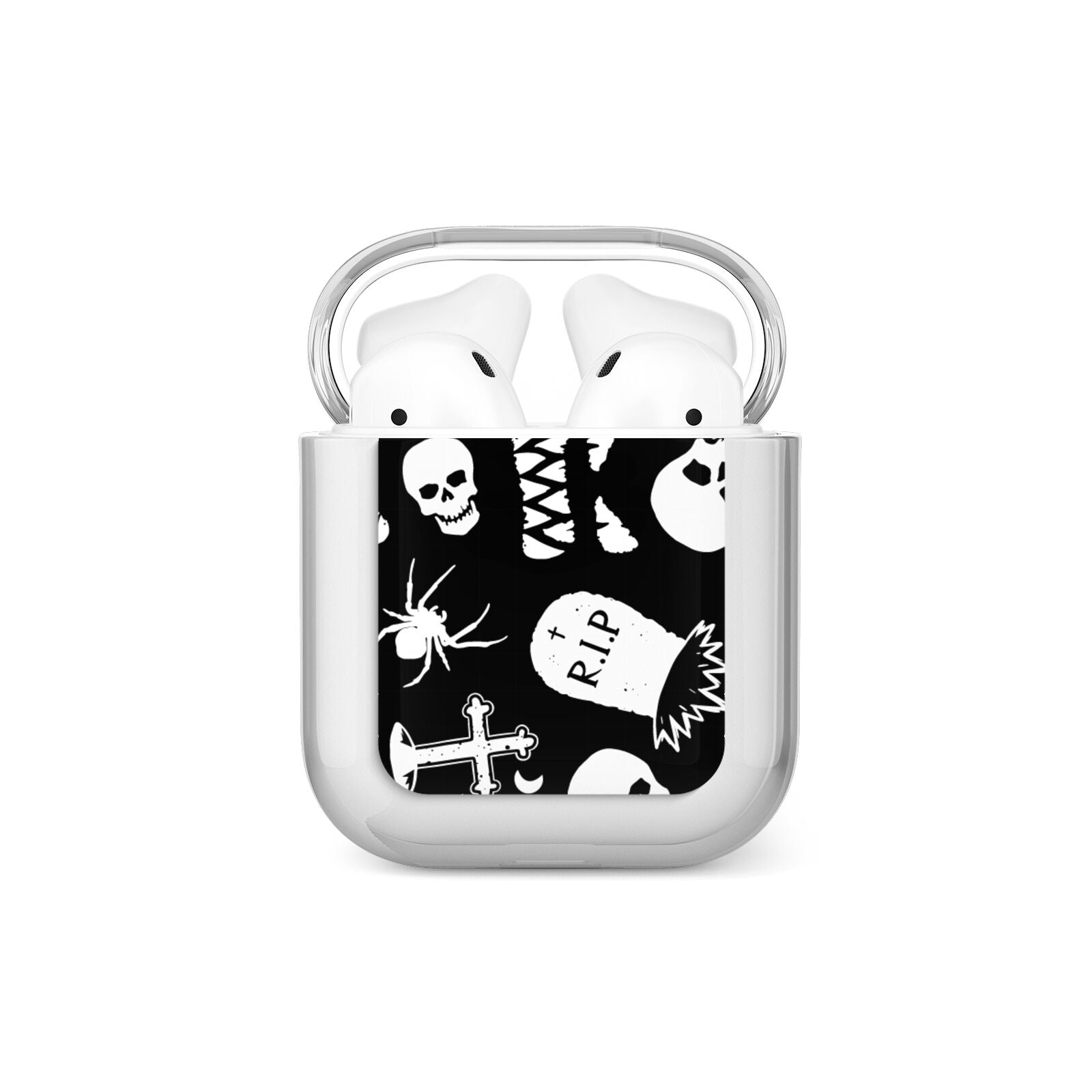 Spooky Illustrations AirPods Case
