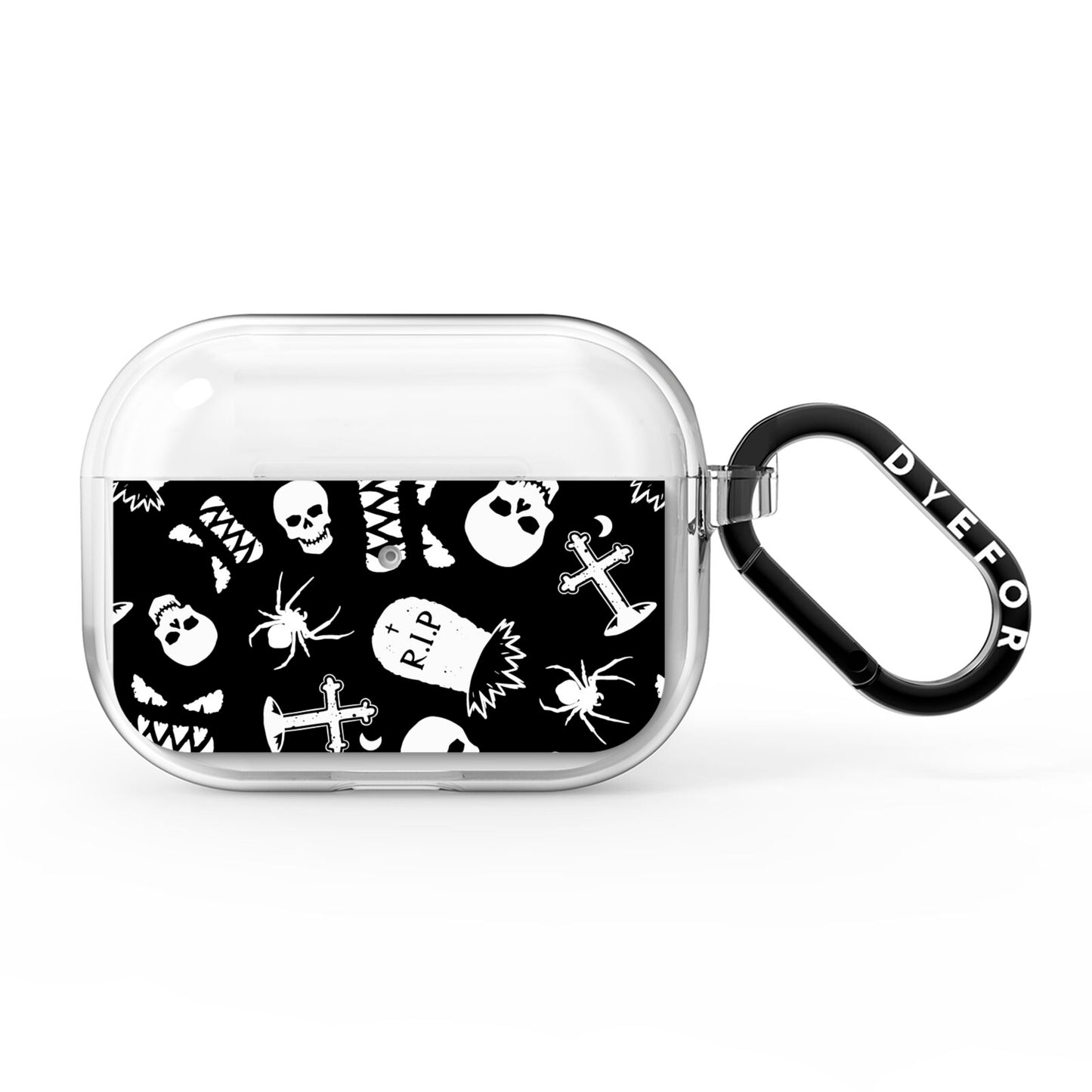 Spooky Illustrations AirPods Pro Clear Case