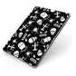 Spooky Illustrations Apple iPad Case on Grey iPad Side View