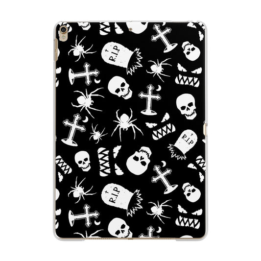 Spooky Illustrations Apple iPad Gold Case