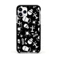Spooky Illustrations Apple iPhone 11 Pro in Silver with Black Impact Case