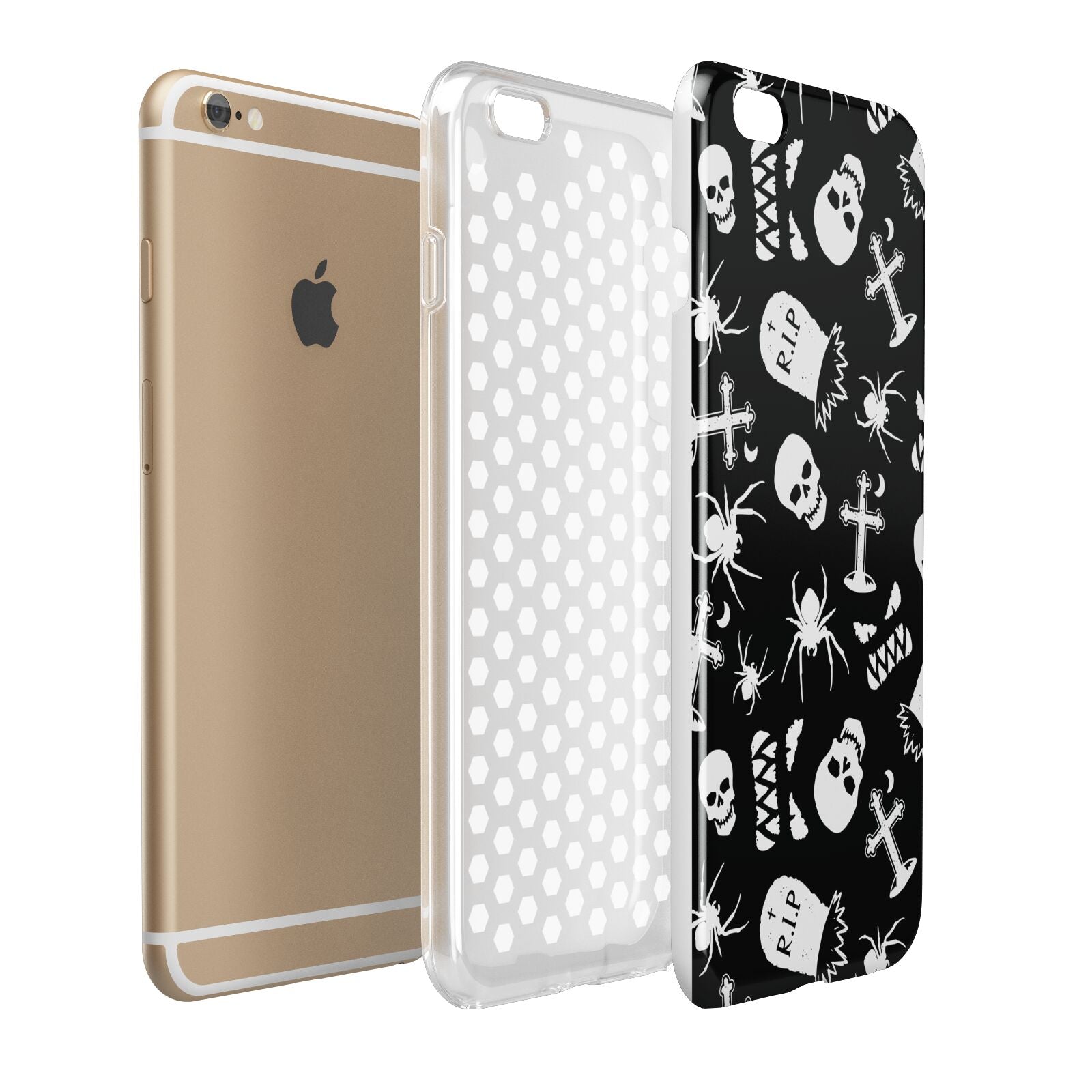 Spooky Illustrations Apple iPhone 6 Plus 3D Tough Case Expand Detail Image