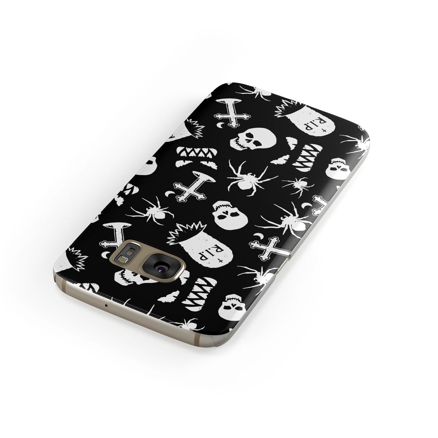 Spooky Illustrations Samsung Galaxy Case Front Close Up