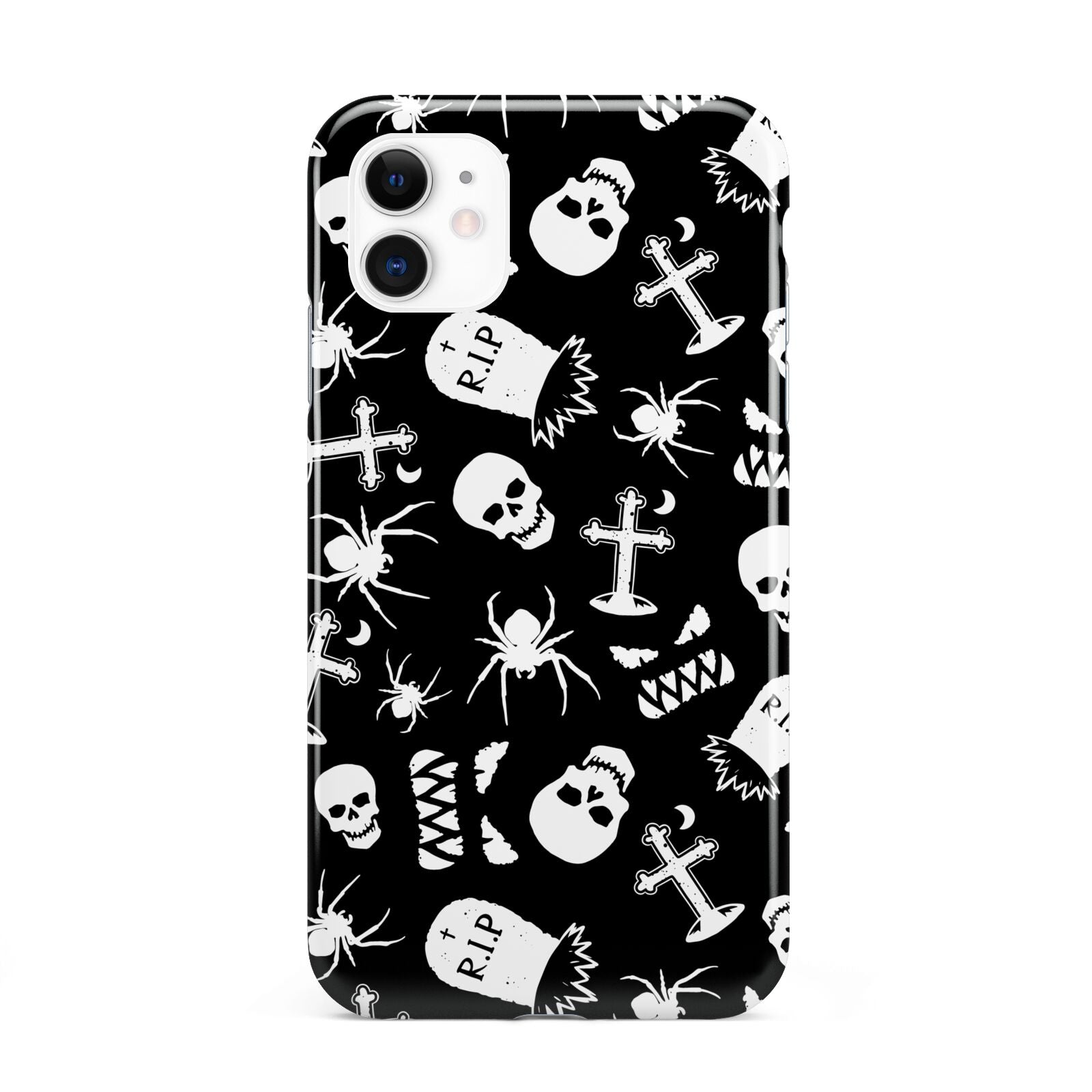 Spooky Illustrations iPhone 11 3D Tough Case
