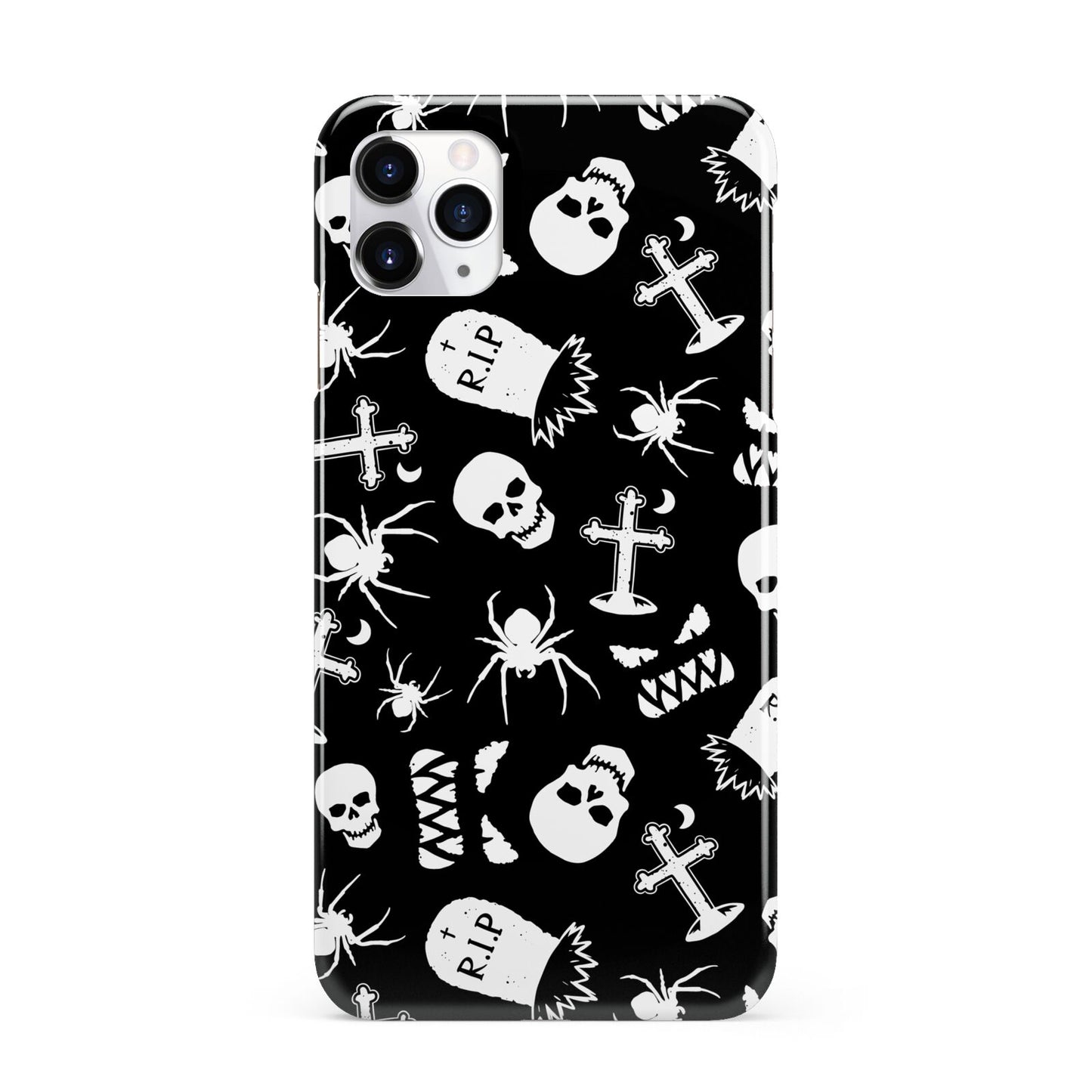 Spooky Illustrations iPhone 11 Pro Max 3D Snap Case