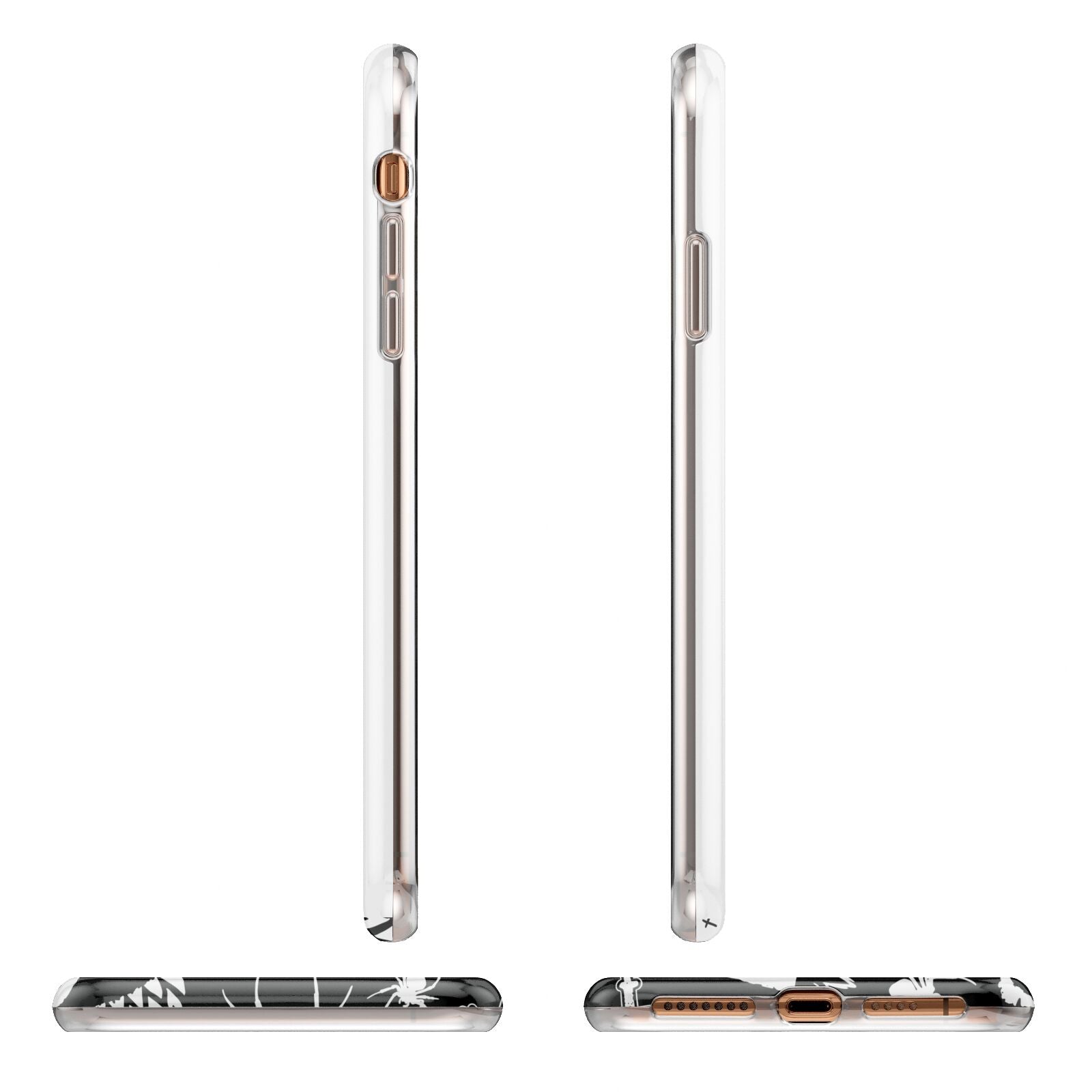 Spooky Illustrations iPhone 11 Pro Max 3D Tough Case Angle Images