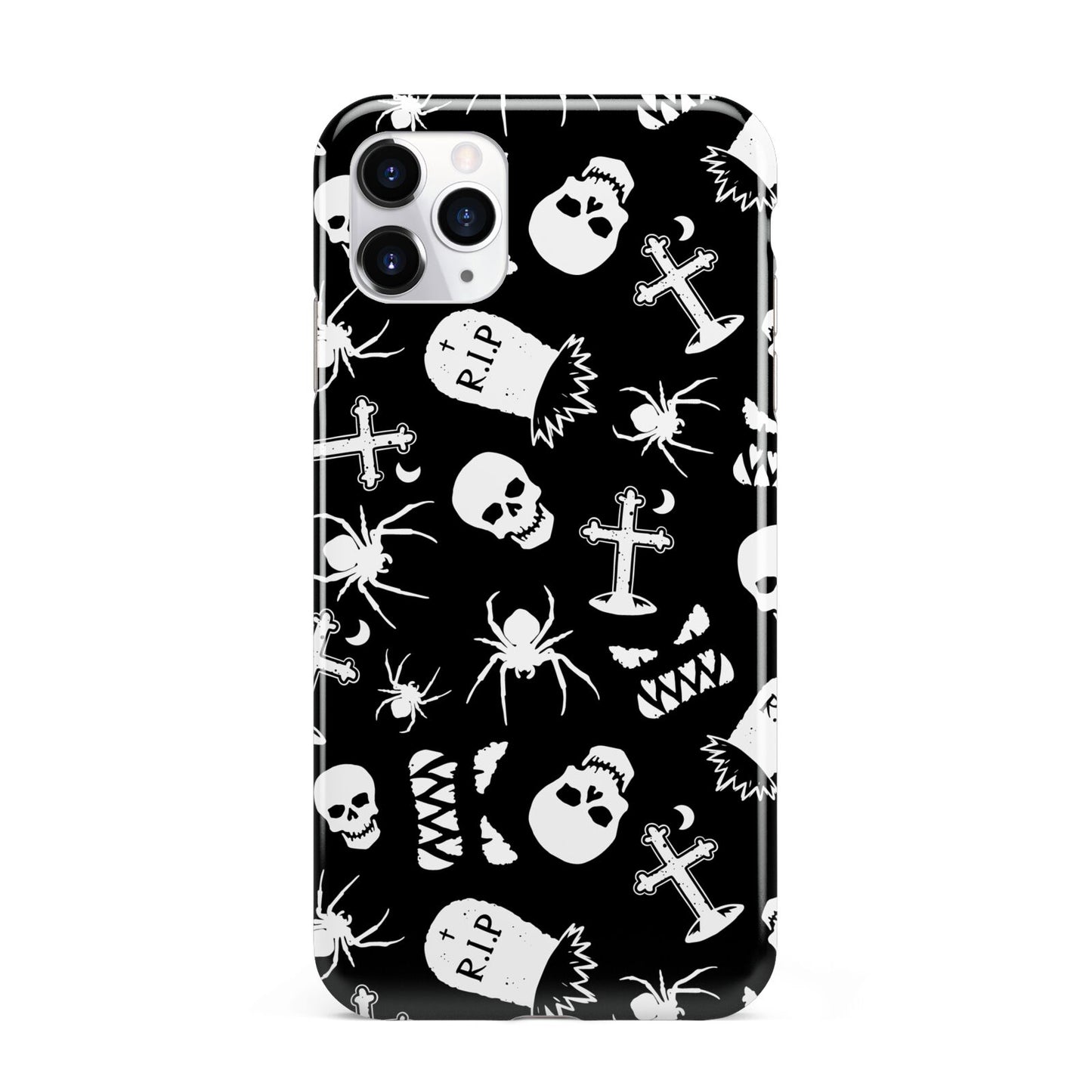 Spooky Illustrations iPhone 11 Pro Max 3D Tough Case