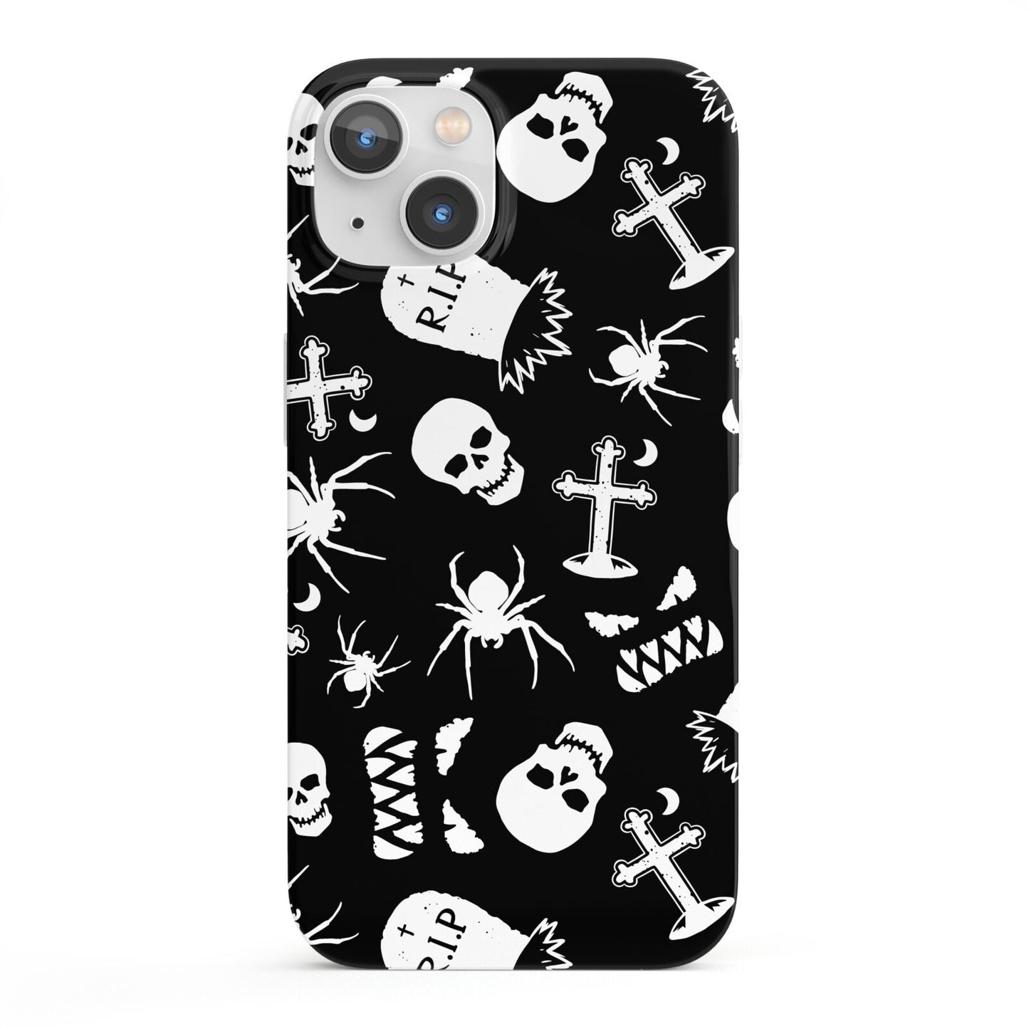 Spooky Illustrations iPhone 13 Full Wrap 3D Snap Case